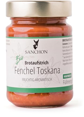 Bio Brotaufstrich Fenchel Toskana, Sanchon (6 x 190 gr) von Sanchon