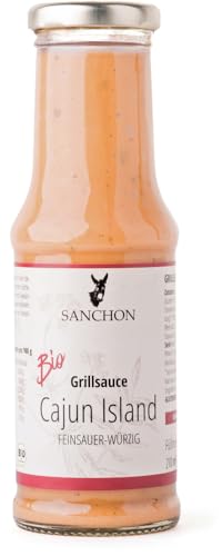 Bio Grillsauce Cajun Island, Sanchon (2 x 210 ml) von Sanchon