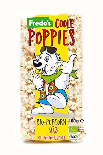 Sanchon Bio Coole Poppies, süßes Popcorn (1 x 100 gr) von Sanchon