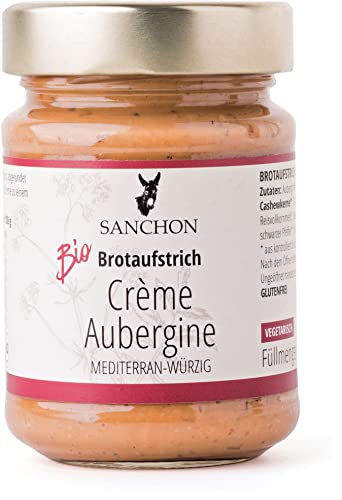 Bio Brotaufstrich Crème Aubergine, Sanchon (2 x 190 gr) von Sanchon