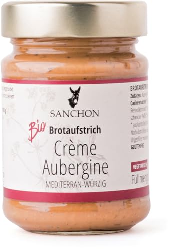 Bio Brotaufstrich Crème Aubergine, Sanchon (2 x 190 gr) von Sanchon