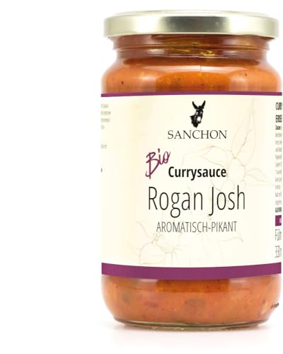 Bio Currysauce Rogan Josh, Sanchon (2 x 330 ml) von Sanchon