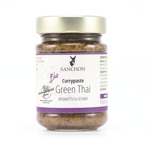 Currypaste Green Thai, Sanchon 6 x 190 gr von Sanchon