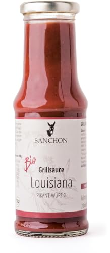 Bio Grillsauce Louisiana, Sanchon (2 x 210 ml) von Sanchon