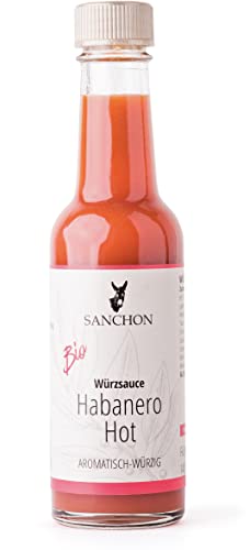 Bio Würzsauce Habanero Hot, Sanchon (2 x 140 ml) von Sanchon