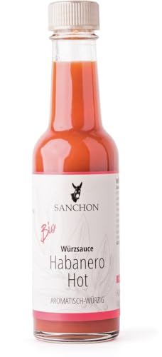 Bio Würzsauce Habanero Hot, Sanchon (2 x 140 ml) von Sanchon