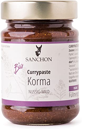 Bio Currypaste Korma, Sanchon (2 x 190 gr) von Sanchon