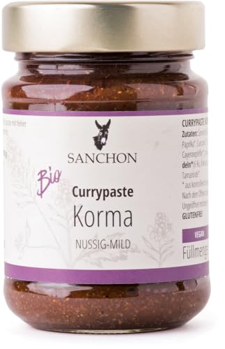 Currypaste Korma, Sanchon 6 x 190 gr von Sanchon