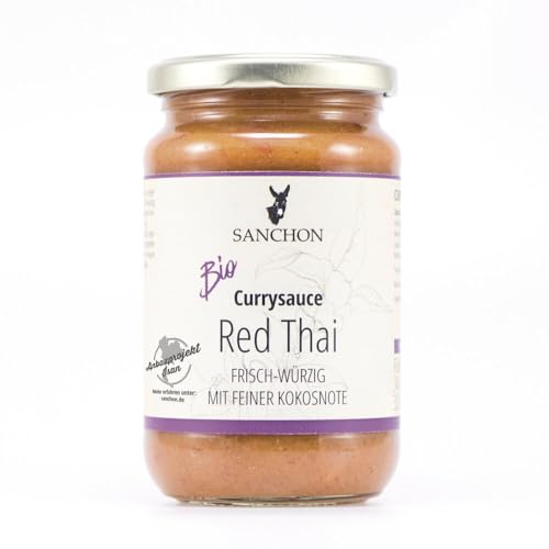 Currysauce Red Thai, Sanchon 6 x 320 ml von Sanchon