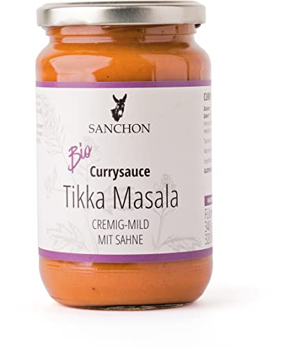 Bio Currysauce Tikka Masala, Sanchon (6 x 340 gr) von Sanchon