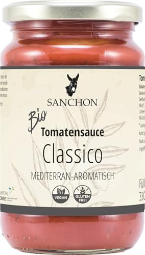 Bio Tomatensauce Classico, Sanchon (1 x 330 ml) von Sanchon