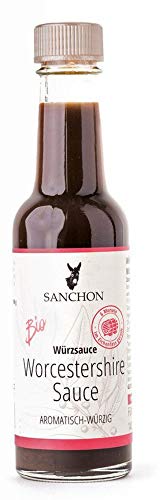 Sanchon Bio Worchestershire Sauce (6 x 140 ml) von Sanchon
