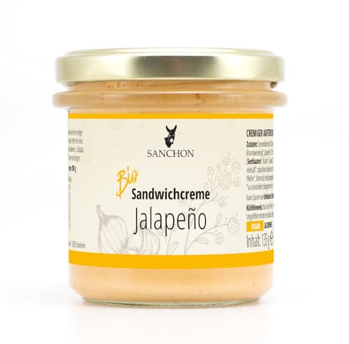 Sandwichcreme Jalapeno, Sanchon 12 x 135 gr Sandwichcreme Jalapeno, Sanchon 12 x 135 gr von Sanchon