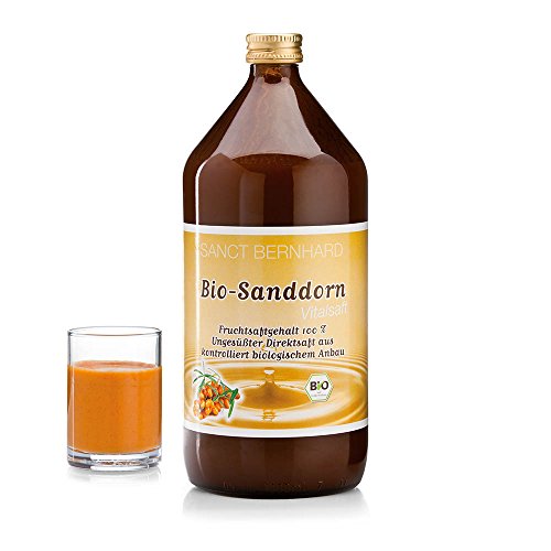 Sanct Bernhard Bio-Sanddorn-Vitalsaft | 1 Liter Sanct Bernhard Bio-Sanddorn-Vitalsaft | 1 Liter von Kräuterhaus Sanct Bernhard