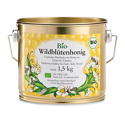 Sanct Bernhard Honig Bio-Wildblütenhonig 1,5 kg von Kräuterhaus Sanct Bernhard