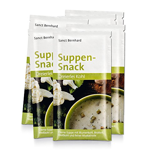 Sanct Bernhard Suppen-Snack "Dreierlei Kohl" 10er-Pack von Kräuterhaus Sanct Bernhard