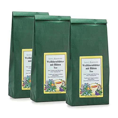 Sanct Bernhard Tee Weißdornblätter mit Blüten 4 x 120 g Sanct Bernhard Tee Weißdornblätter mit Blüten 4 x 120 g von Kräuterhaus Sanct Bernhard