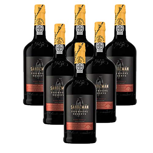 Portwein Sandeman Founders Reserve 500ml - Dessertwein - 6 Flaschen von Sandeman