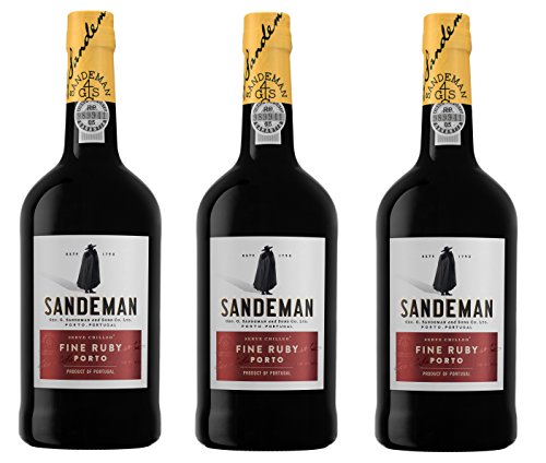 Portwein Sandeman Ruby - Dessertwein - 3 Flaschen von Sandeman