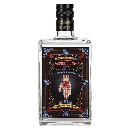 Sangre de Vida Loteria LA MANO Blanco Tequila 100% de Agave 40% Vol. 0,35l Sangre de Vida Loteria LA MANO Blanco Tequila 100% de Agave 40% Vol. 0,35l von Sangre de Vida