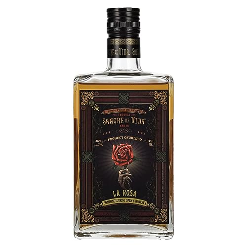 Sangre de Vida Loteria LA ROSA Añejo Tequila 100% de Agave 40% Vol. 0,35l Sangre de Vida Loteria LA ROSA Añejo Tequila 100% de Agave 40% Vol. 0,35l von Sangre de Vida