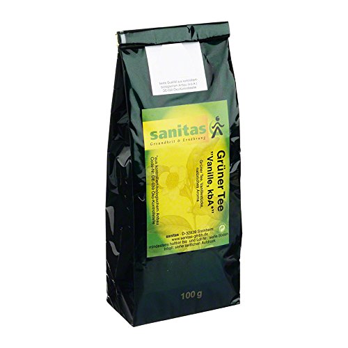 Grüner TEE Vanille kbA von Sanitas GmbH & Co. KG