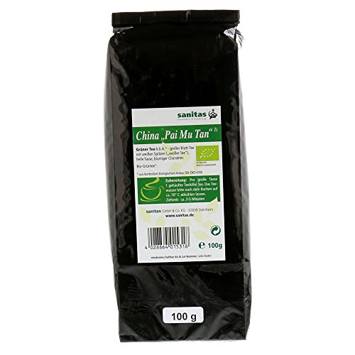 GRÜNER TEE China Pai Mu Tan 100 g von Sanitas GmbH & Co. KG