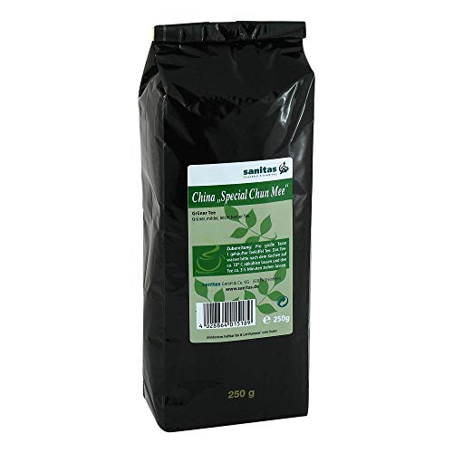 GRÜNER TEE China special Chun Mee 250 g von Sanitas