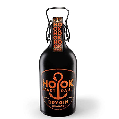 HOOK Gin Orange 500ml Buddel HOOK Gin Orange 500ml Buddel von Sankt Pauli Spirituosen