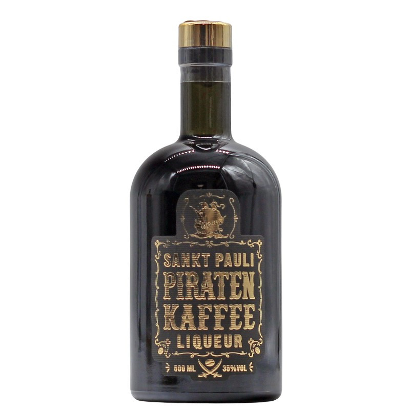 Sankt Pauli Piraten Kaffee Liqueur 0,5 L 35% vol von Sankt Pauli Spirituosen