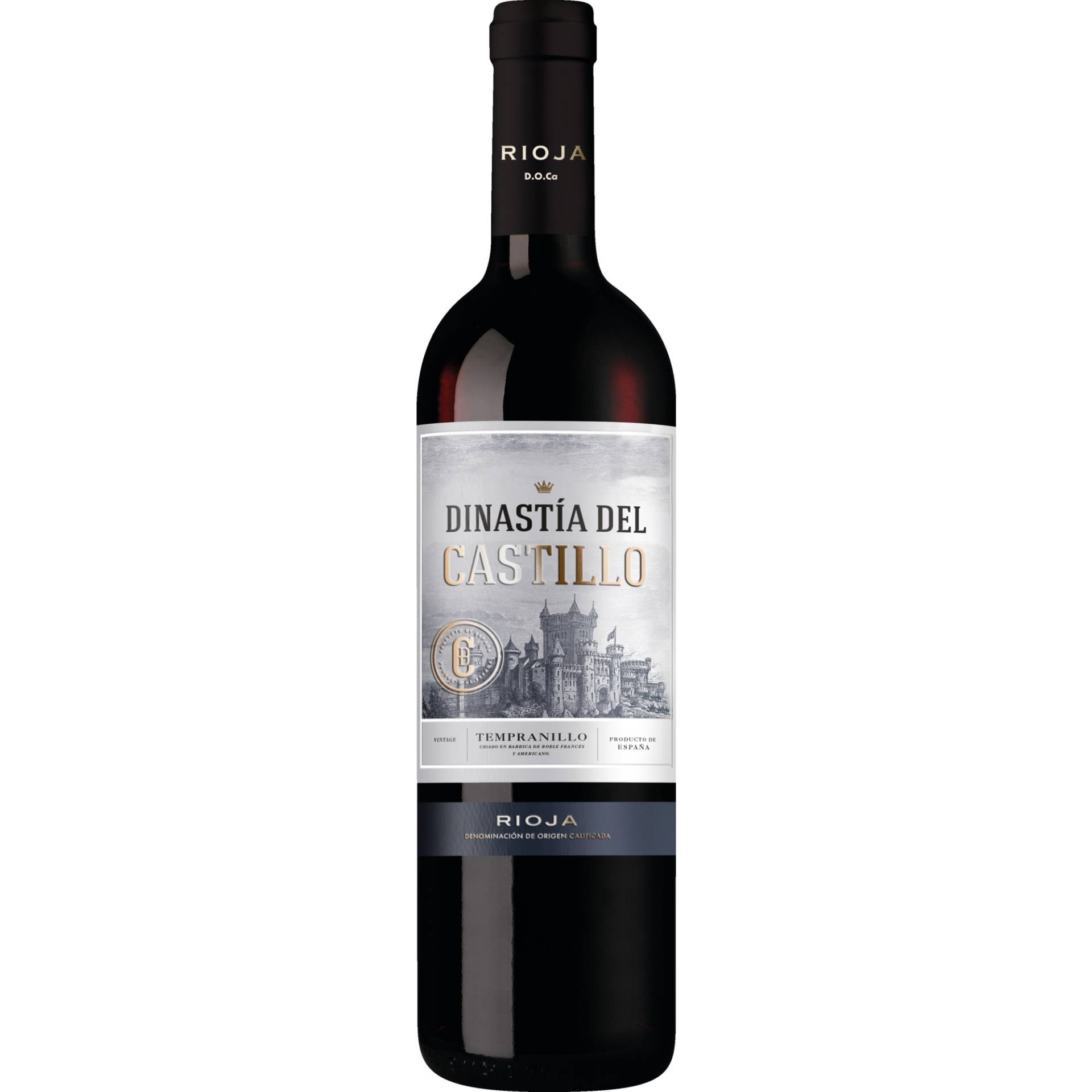 Dinastía del Castillo Tempranillo, Rioja DOCa, Rioja, 2023, Rotwein Dinastía del Castillo Tempranillo, Rioja DOCa, Rioja, 2023, Rotwein von Sanmive, Rincón de Soto, Espana