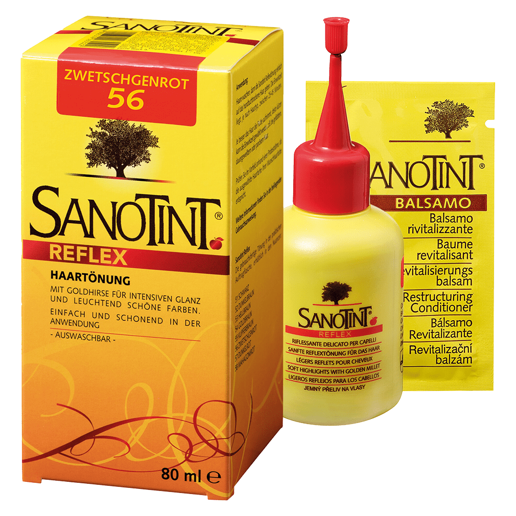 Reflex Haartönung Nr. 56 Zwetschgenrot Reflex Haartönung Nr. 56 Zwetschgenrot von Sanotint