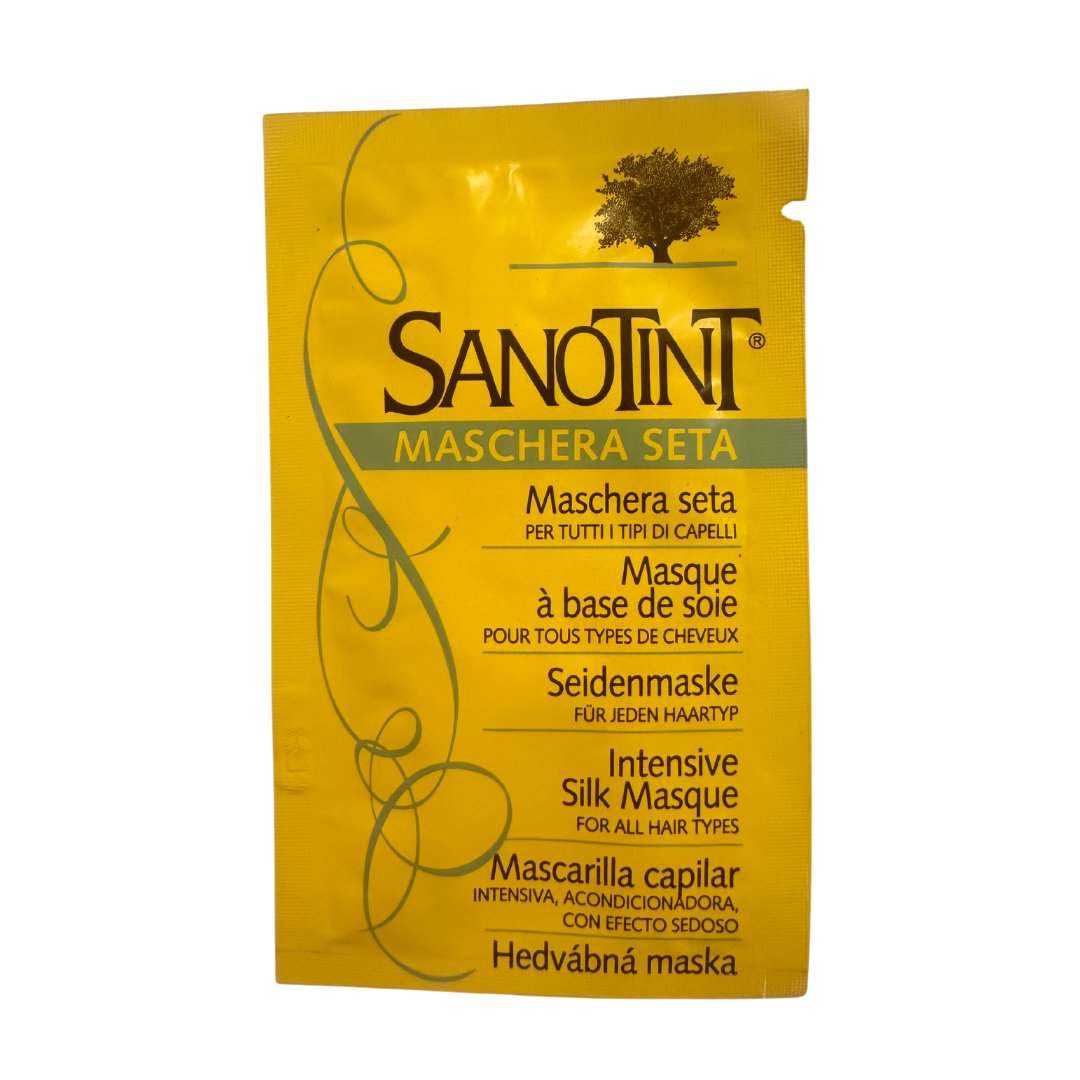 Seidenmaske Haar-Aufbaupflege Probe Seidenmaske Haar-Aufbaupflege Probe von Sanotint