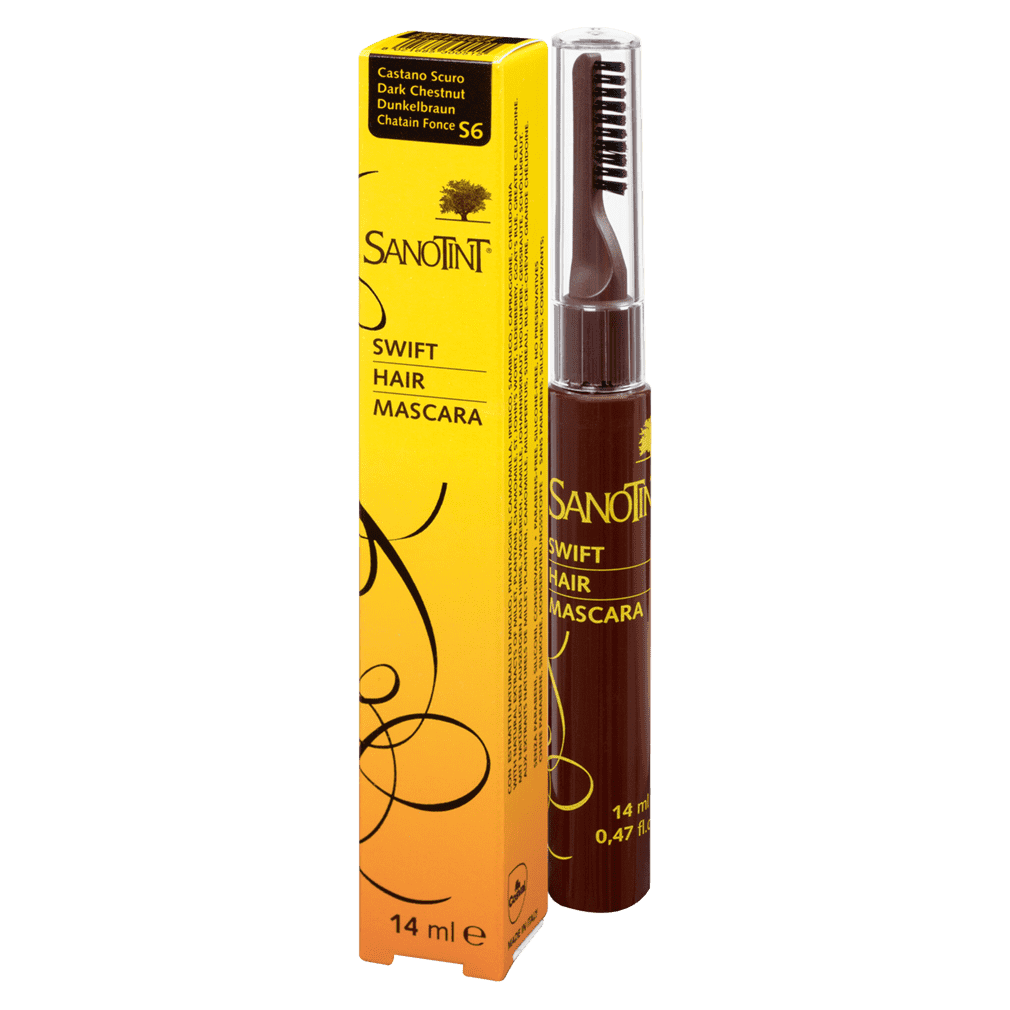 Swift Hair Mascara Dunkelbraun S6 Swift Hair Mascara Dunkelbraun S6 von Sanotint