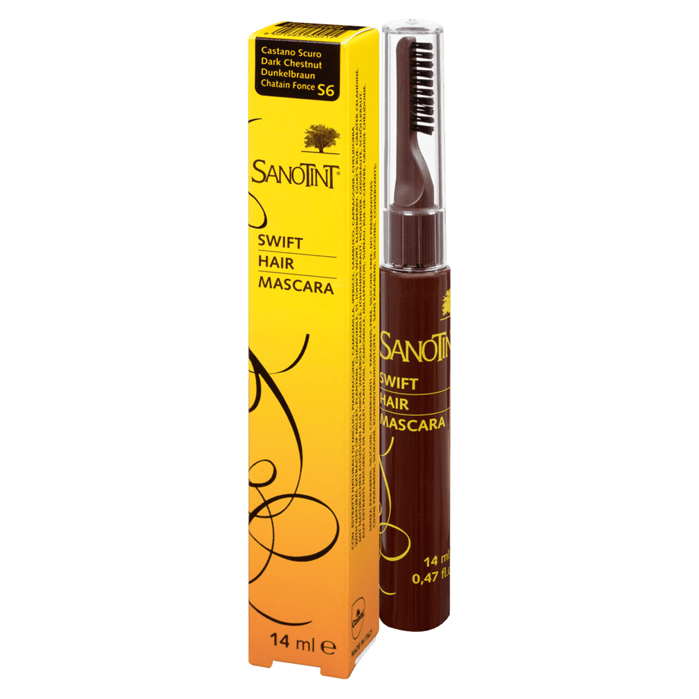 Swift Hair Mascara Dunkelbraun S6 von Sanotint