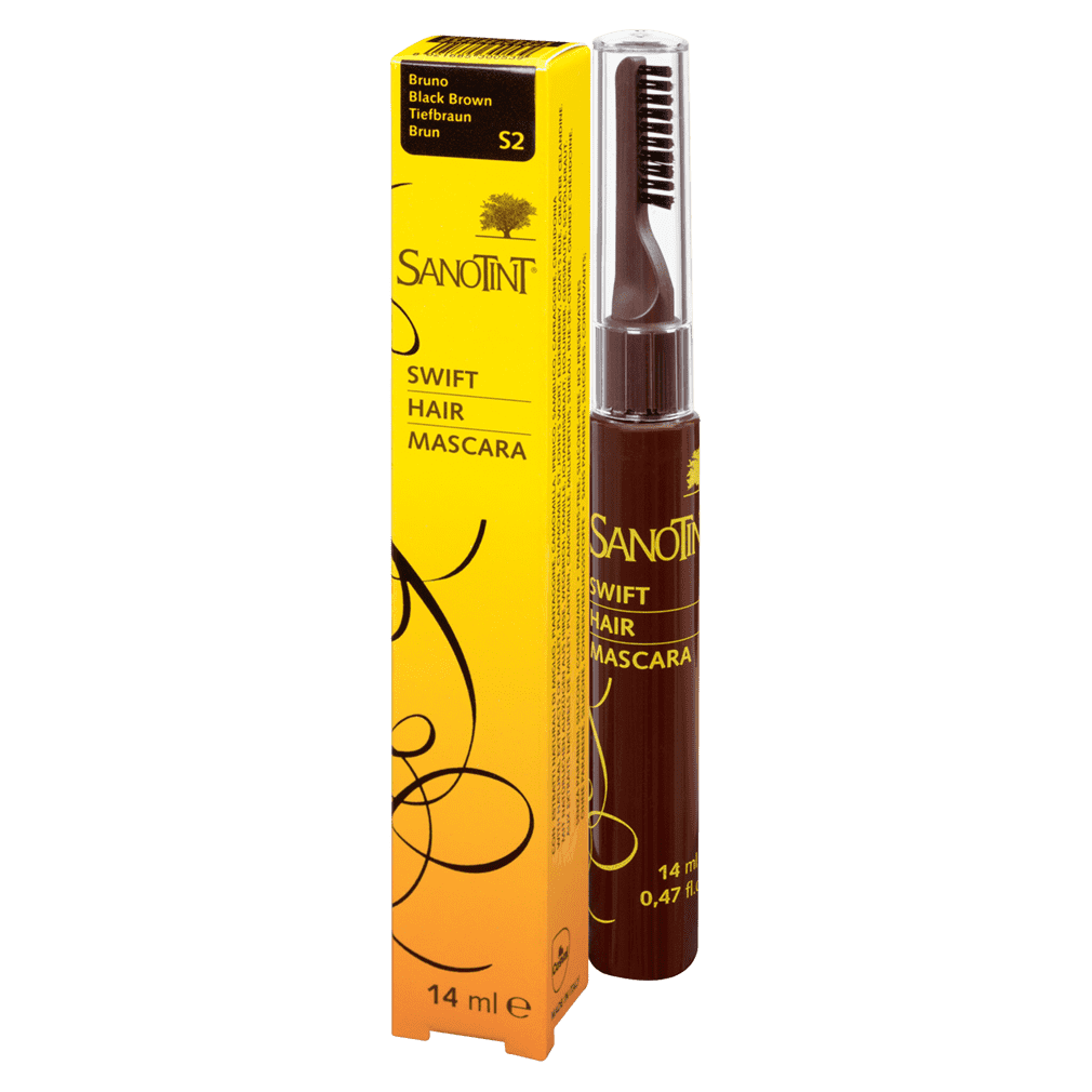 Swift Hair Mascara Tiefbraun S2 von Sanotint