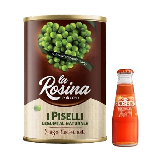 Sanpellegrino 12 x La Rosina natürliche Bohnen, Hülsenfrüchte in Dosen 400 g + 1 x Recoaro italienischer Aperitivo 10 cl gratis von Sanpellegrino