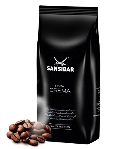 SANSIBAR Caffè Crema 4 x 1000 g ganze Bohne von Sansibar