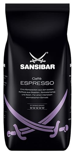SANSIBAR Caffe Espresso 1kg ganze Bohne von Sansibar