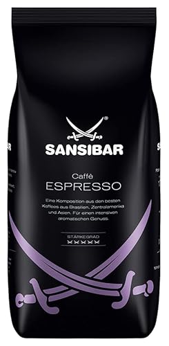 SANSIBAR Caffe Espresso 1kg ganze Bohne SANSIBAR Caffe Espresso 1kg ganze Bohne von Fairtrade J.J.Darboven