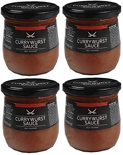SANSIBAR Sylt - die kultige Currywurst Sauce - spicy Currywurstsoße (würzig-scharf) (Currywurstsoße, 1400 ml) von Sansibar