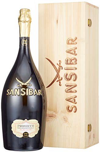 Sansibar Prosecco Spumante DOC Brut only San Simone Doppel-Magnum in OHK, 1er Pack (1 x 3 l) von Sansibar
