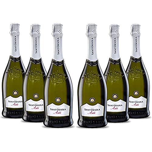 Sant'Orsola Asti D.O.C.G. Süßer Sekt 6 Flaschen (6 x 0.75 l) von Sant'Orsola