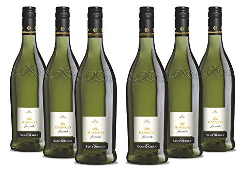 Sant'Orsola Bianco Frizzante Schaumwein NV trocken (6 x 750 ml) von Sant'Orsola