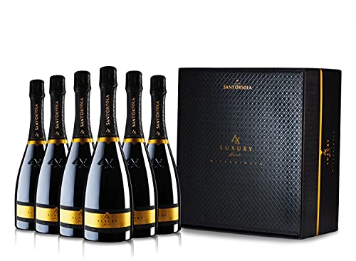 Sant'Orsola Prosecco D.O.C. Brut LX Schaumwein Italien Wein 6 Flaschen (6 x 0.75 l) von Sant'Orsola