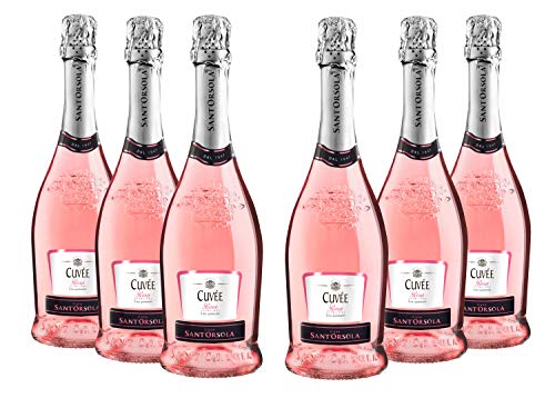 Sant'Orsola Sekt Cuvèe Rosa Trockene 6 Flaschen Rosé (6 x 0.75 l) von Sant'Orsola