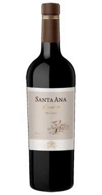 Reserve Malbec, Bodegas Santa Ana, 75cl. (case of 6), Mendoza/Argentinien, Malbec, (Rotwein) von Santa Ana