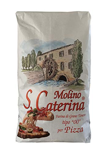 S. Caterina Pizza Mehl - 10 kg Sack -Weizenmehl Typ 00 von Santa Caterina