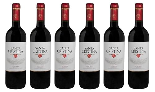 6x 0,75l - Santa Cristina - Rosso - Toscana I.G.P. - Italien - Rotwein trocken von Santa Cristina (Antinori)