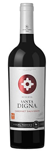 Miguel Torres Chile Santa Digna Reserva Cabernet Sauvignon 2016 trocken (1 x 0.75 Liter) von Santa Digna, Miguel Torres